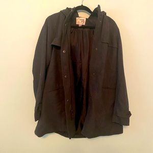 A new day dark grey coat